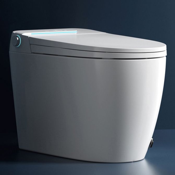 Modern Toilet Bowl All-In-One Porcelain Floor Mounted Siphon Jet Flush Toilet