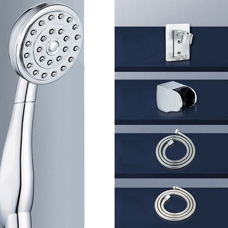 Contemporary Brass Round Hand Shower Water Filtration Showerhead
