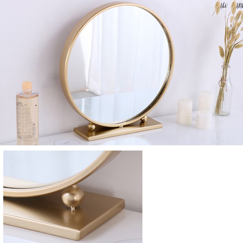 Glam Dresser with 2 Storage Drawers White Vanity Table for Bedroom