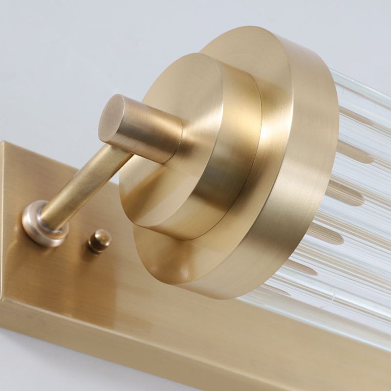 Cylinder Shape Metal Wall Light Modern Style Wall Light Sconce for Living Room
