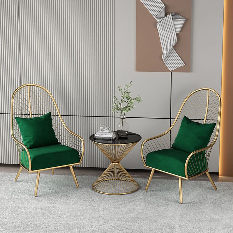 Upholstered Dining Side Chair Scandinavian Windsor Back Arm Chairs