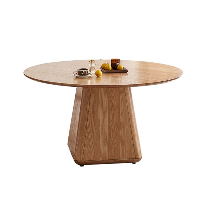 Contemporary Dining Set 1/4/5/7 Pieces Solid Wood Dining Furniture with Solid Back Chairs