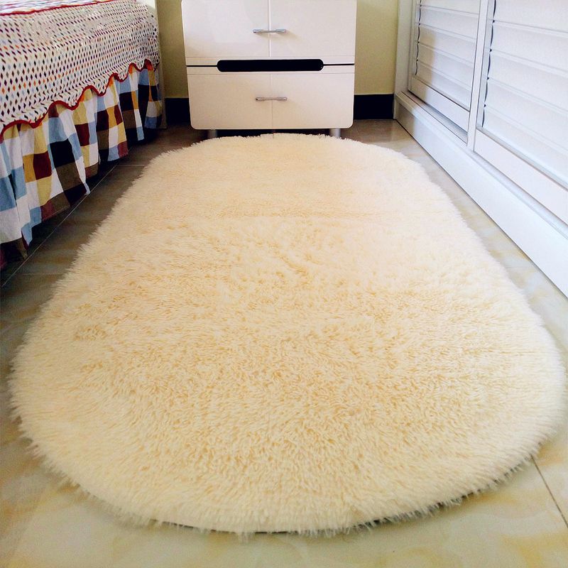Causal Tie Dye Rug Multicolored Fluffy Area Rug Stain Resistant Pet Friendly Carpet for Bedroom