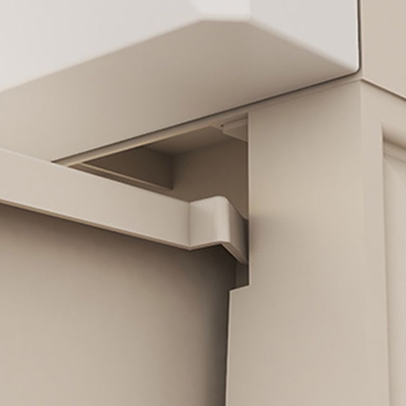 Modern Style Non-Hanging Armoire Plastic Home Cabinet with 10 Drawers