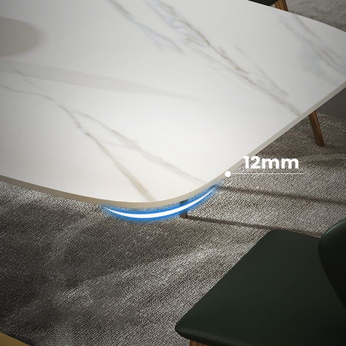 Modern 1/4/5/6/7 Pieces Dining Table Set Sintered Stone Dinette Set for Home Use