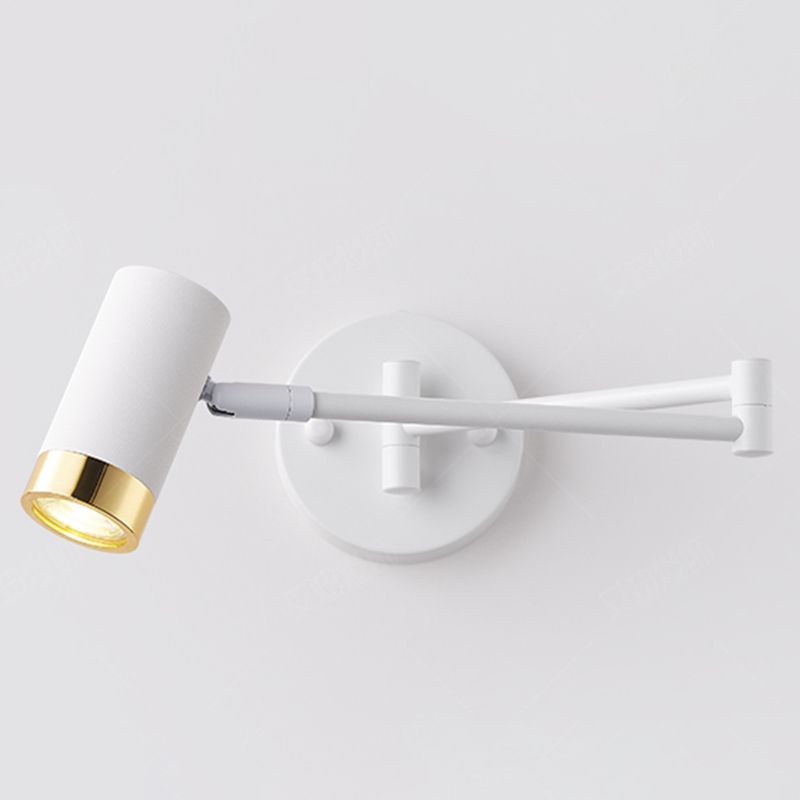 Fissature a parete in alluminio a doppio braccio Fissature a parete moderna a 1 luce Luci da parete per soggiorno per soggiorno