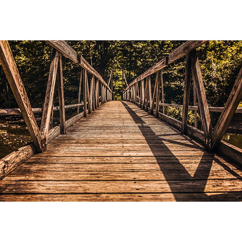 Environment Friendly Mural Wallpaper Industrial Style Space Extension Mural for Home