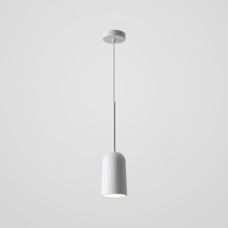 Unieke schaduw hangende verlichting moderne macaron -stijl hars 1 lichte hanglamp voor eetkamer