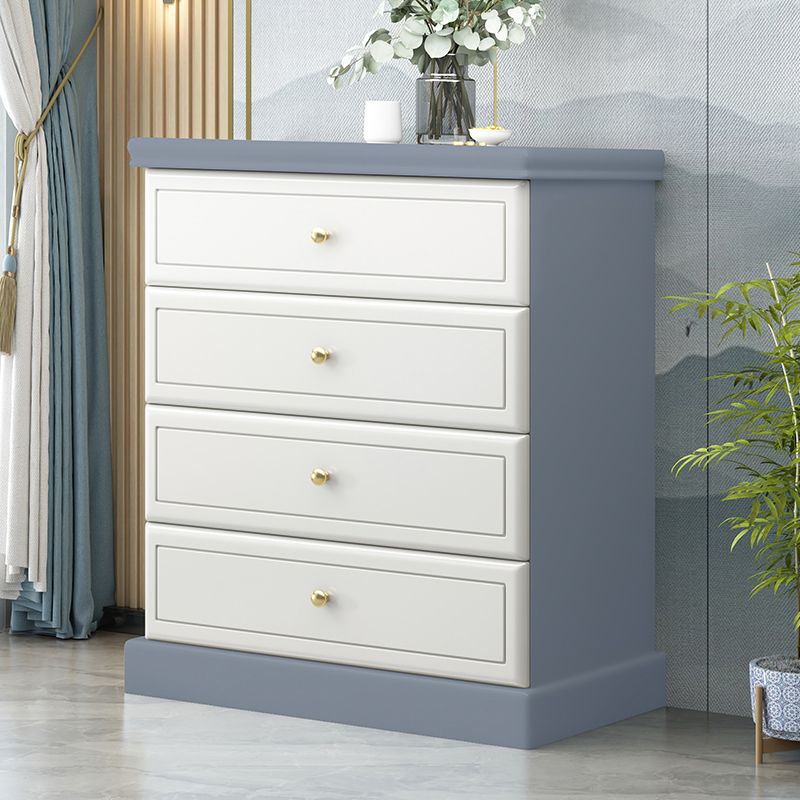 Modern Rectangle Brown Cabinet Knobs Wood Side Cabinet with Drawer