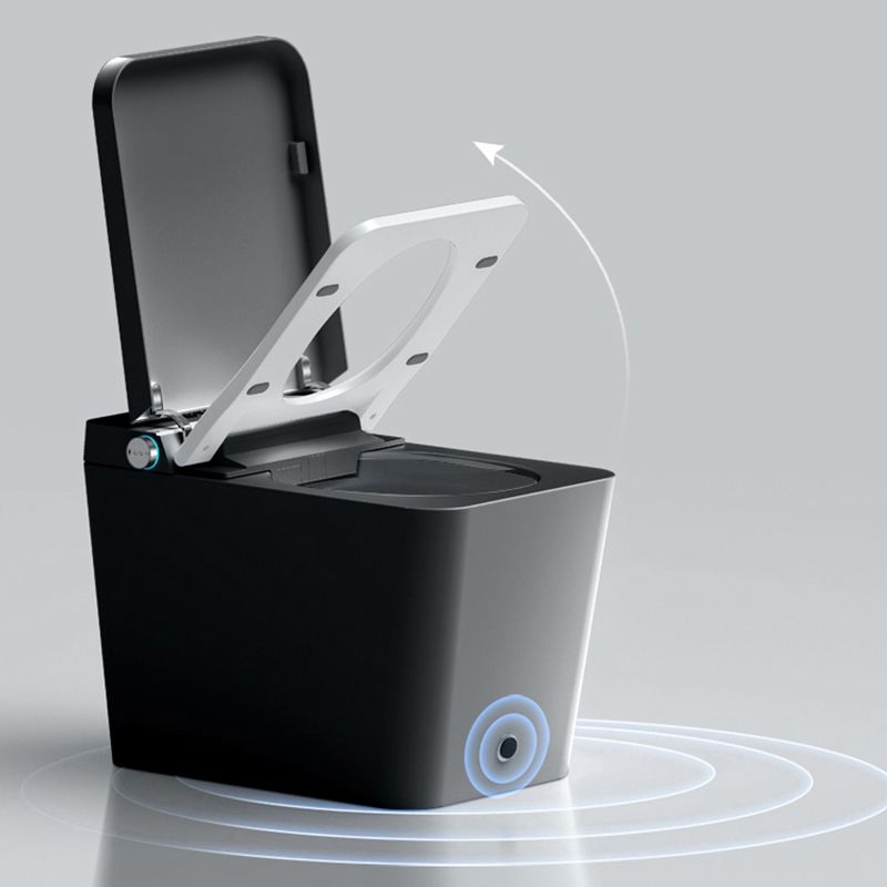 Modern Floor Mounted Flush Toilet Heated Seat Included Urine Toilet for Bathroom