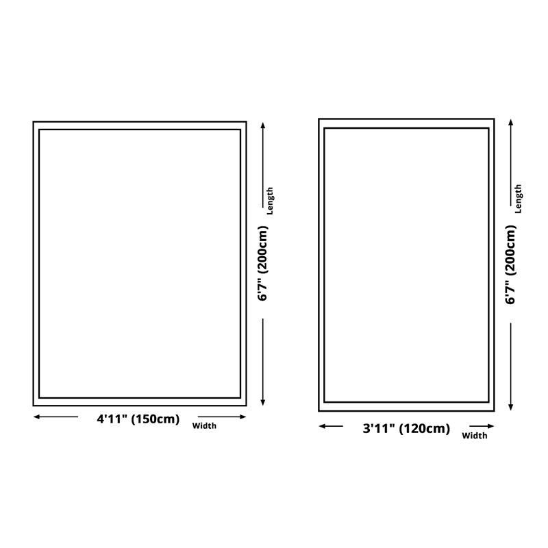 Grey-Brown Tone Modern Area Rug Polyester Triangle Print Rug Non-Slip Backing Indoor Rug for Living Room