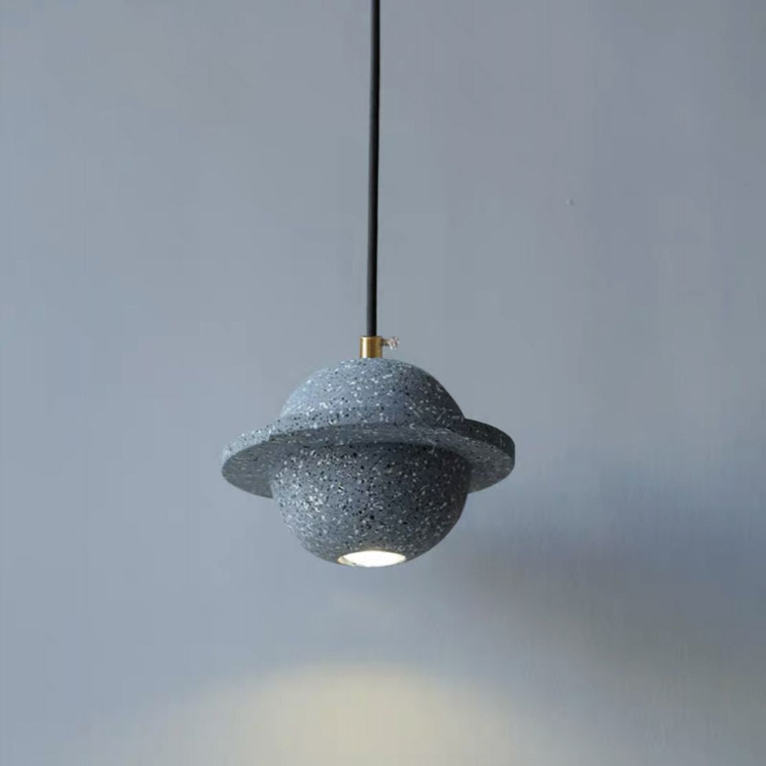 Spherical Down Lighting Pendant Modern Style Cement 1 Light Drop Pendant