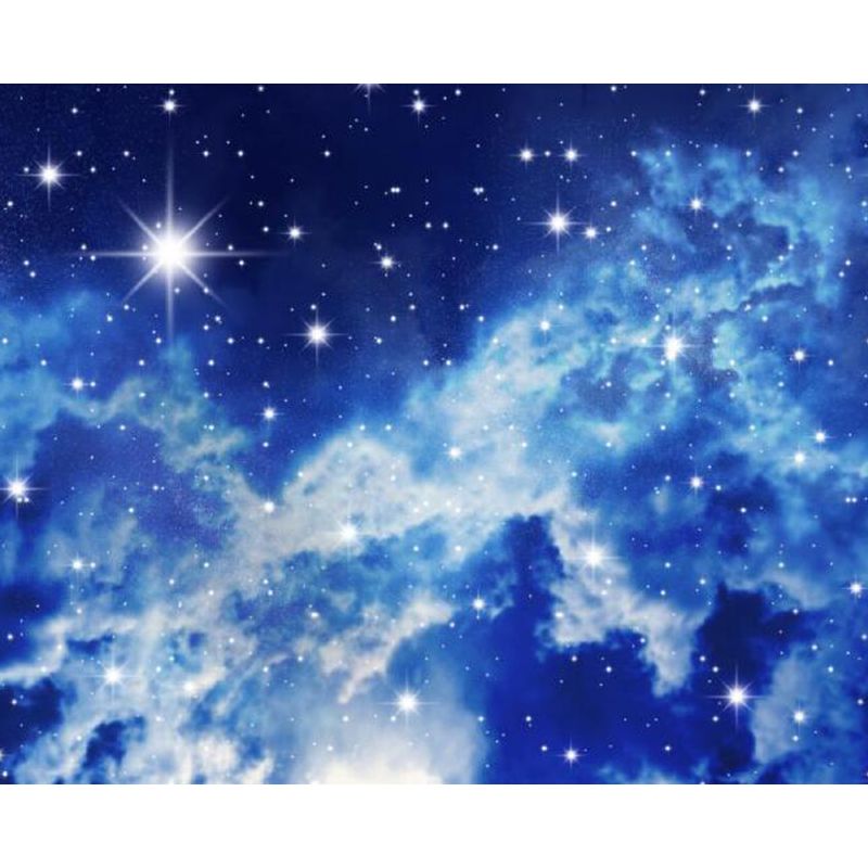 Whole Changeable Sky Scene Mural Wallpaper for Wall Decor Modern Girls Bedroom Wall Art