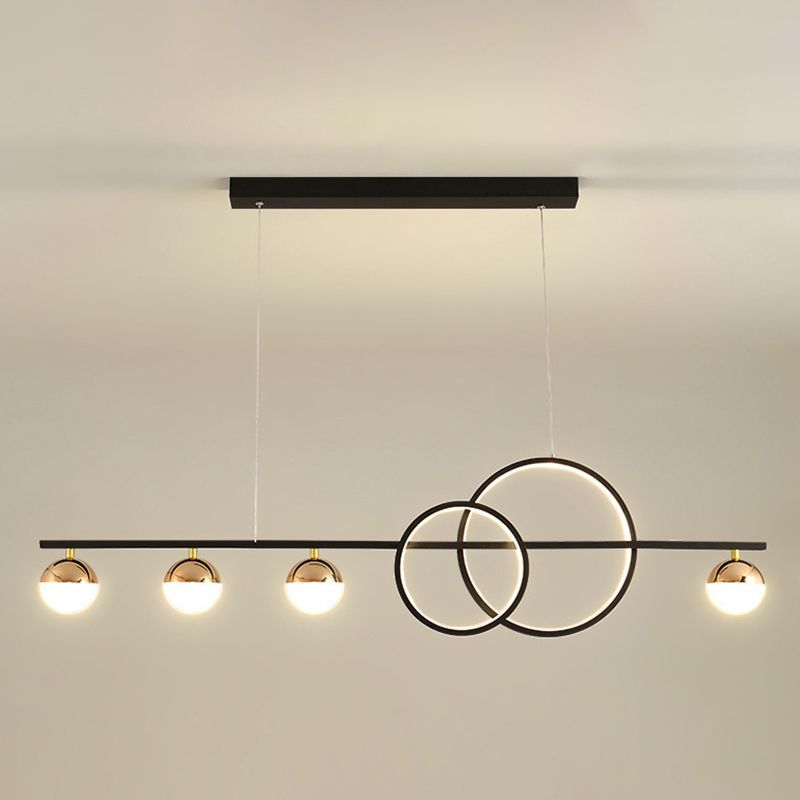 Unique Shape Hanging Island Lights Modern Chandelier Light Fixture