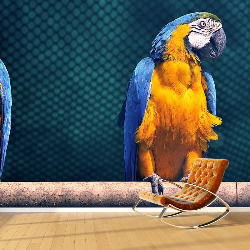 Zebra Wild Animal Contemporary Wall Mural Mildew Resistant Wallpaper for Living Room