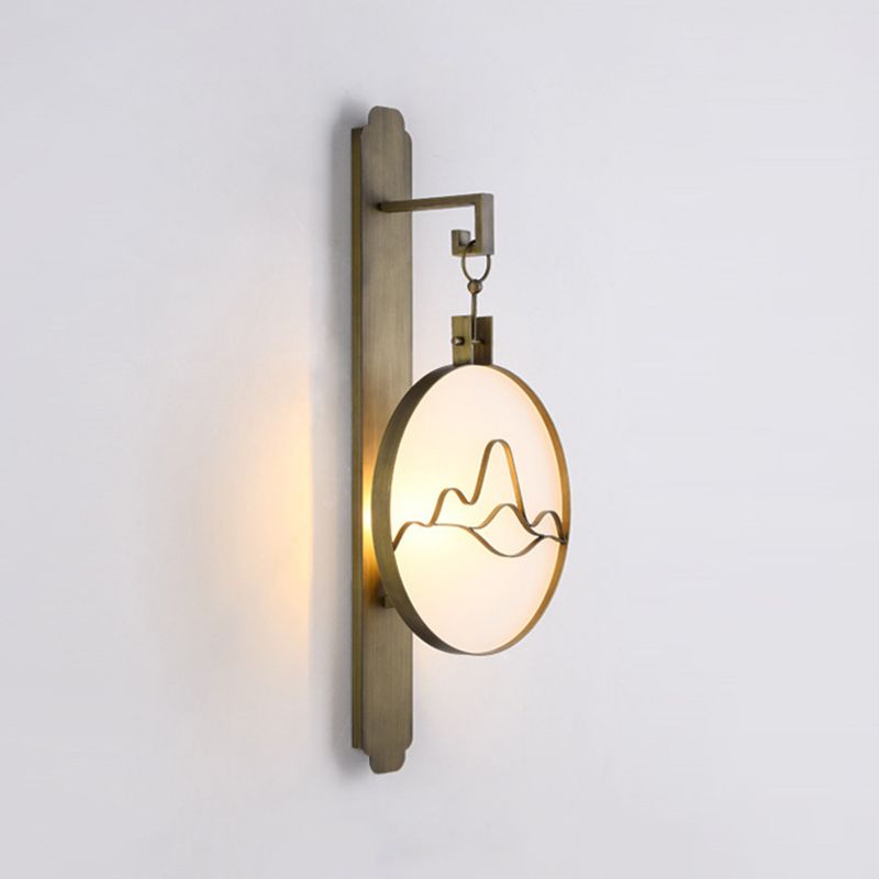 Modern Unique Shape Wall Light Sconces Metal 1 Light Wall Lighting Fixtures