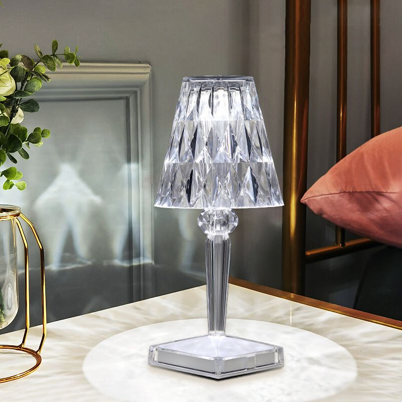 Geometrie vorm tafellamp moderne stijl metaal met één lichttafel licht