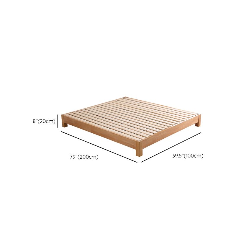 Solid Wood Platform Bed Mattress Included Platform Bed Frame