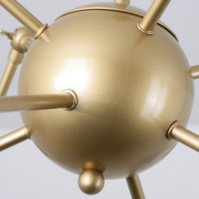 Spider Metal Chandelier Pendant Vêtements de style industriel Store de plafond