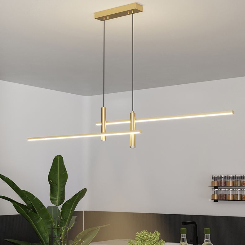 Moderno Simple LED Island Light Comedor accesorio de lámpara colgante