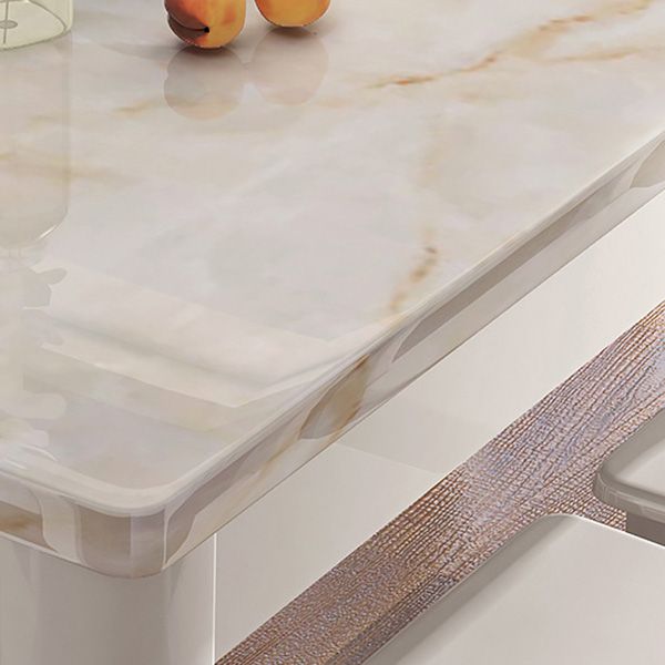 Rectangle Dining Room Dinner Kitchen Table Modern Dining Table