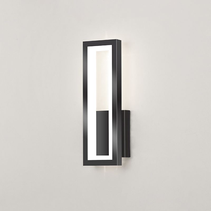 Rechthoekige wandverlichting armaturen moderne minimalistische stijl acryl wandlicht