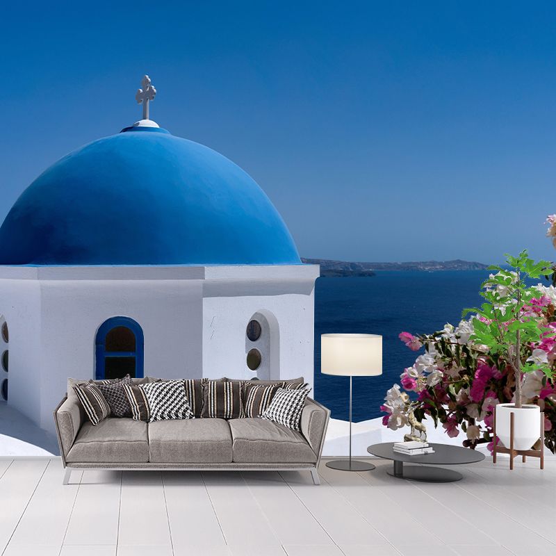 City Construction Mural Wallpaper Eco-friendly Contemporary for Decoration