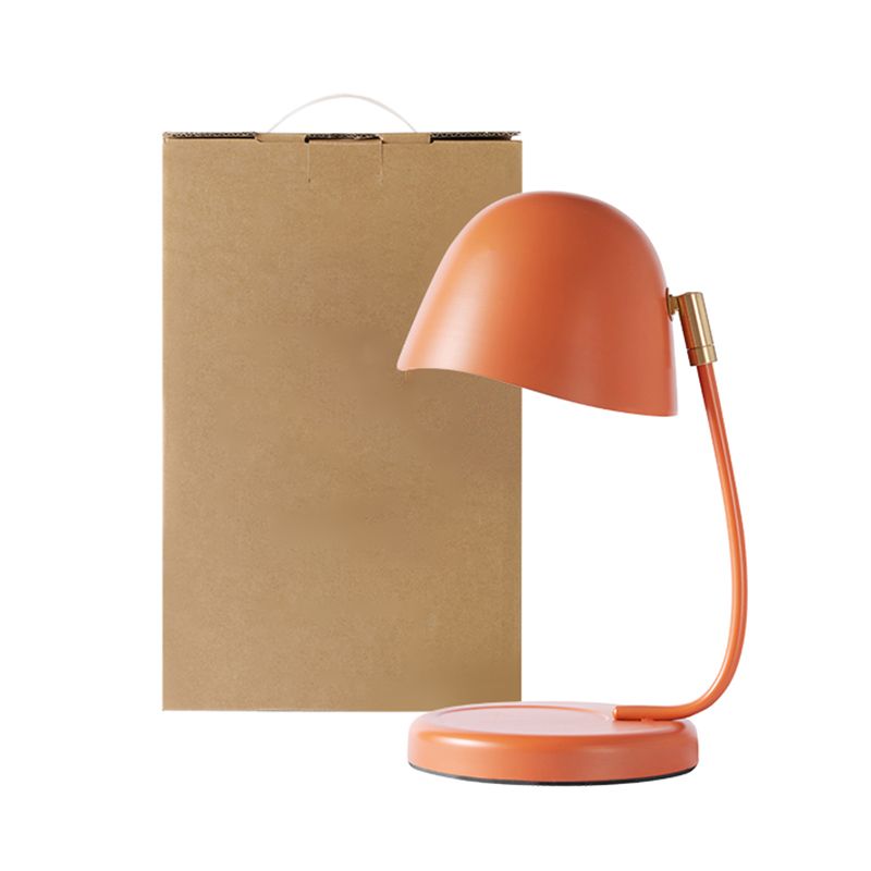 Nordic Metal Table Lamp Colorful Eggshell Shape Desk Lamp without Candles for Bedroom