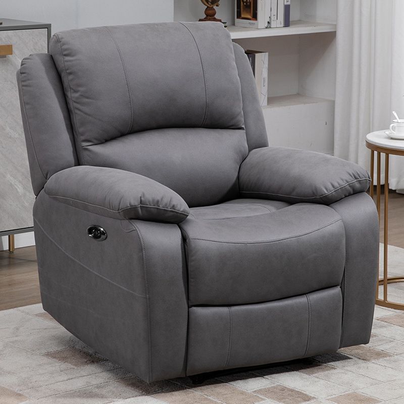 Solid Color Recliner Chair Massage Stain Resistant Standard Recliner