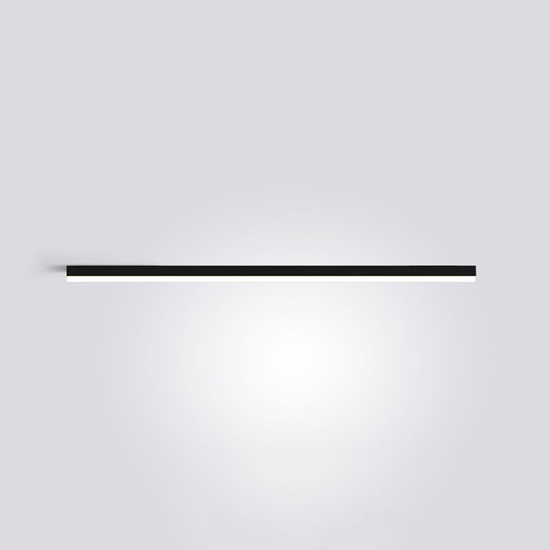 Forme linéaire en métal Lumière Lumière moderne à 1 lumière LED FUX MONT ARRIVANT