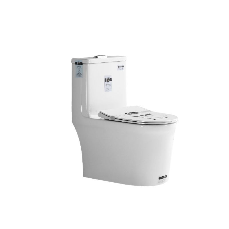 Modern Ceramic White Flush Toilet Floor Mounted Urine Toilet for Bathroom