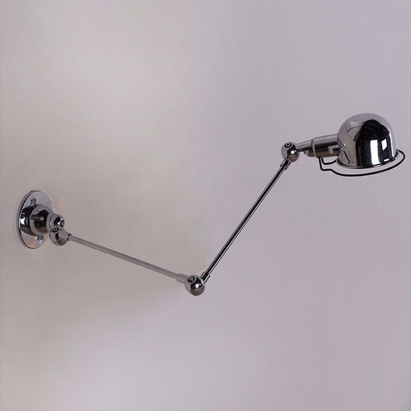 American Industrial Style Adjustable Wall Light Vintage Living Room Wall Sconce Lighting Fixture