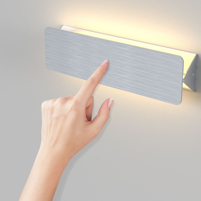 Salon du salon Murminalisme moderne minimalisme LED Rectangular Wall Mount Éclairage