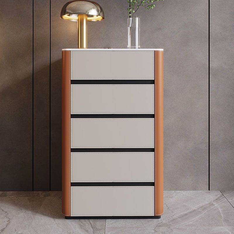 Stone Dresser Modern Storage Chest Dresser with 2/3/4/5 Drawers