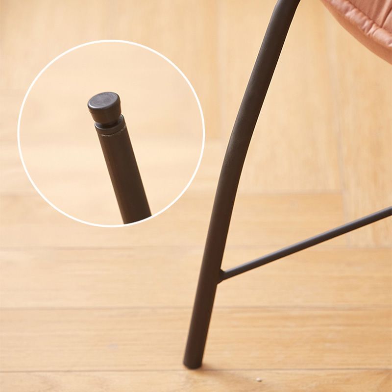 Faux Leather Arm Chair 28.34" L x 28.74" W x 33.85" H Accent Armchair for Living Room