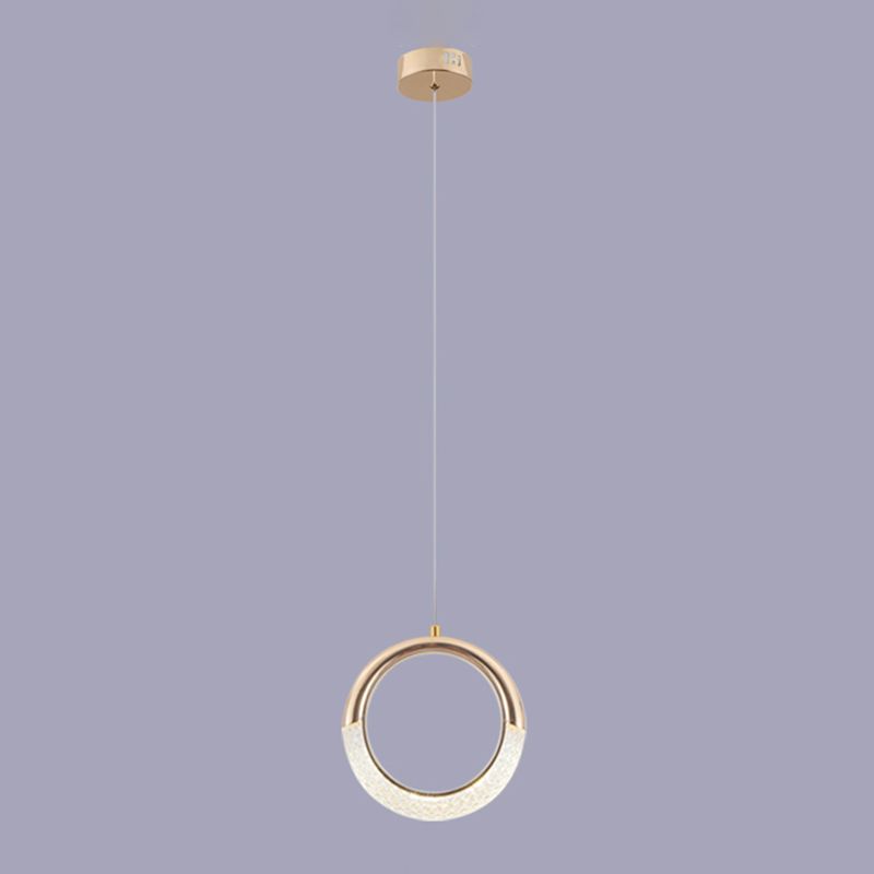 Multi Light Hanging Pendant Modern Style Metal Hanging Lighting for Living Room