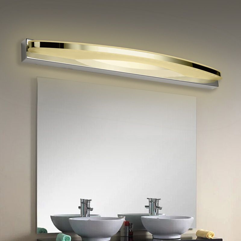 Ovale Eitelkeit Wandleuchten moderne Einfachheit Acryl Eitelkeit Leuchten für Badezimmer