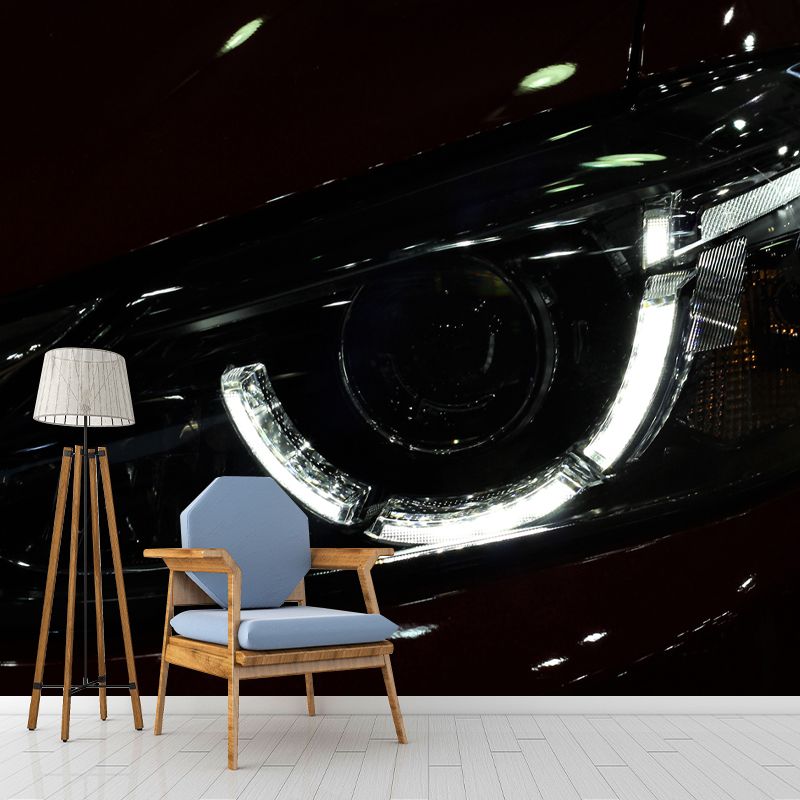 Modern Transportation Mural Wallpaper for Living Room, Personalized Size Available