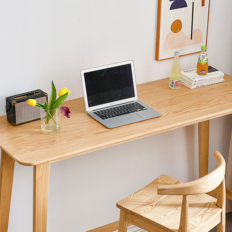 Natural Colour Bar Table Set 1/2/3 Pieces Industrial Rectangle Solid Wood Bar Set