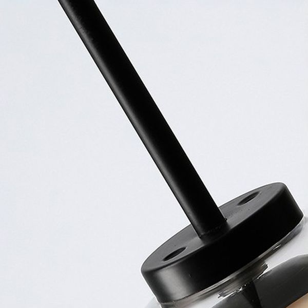 Minimalistischer Innenheizanhänger, klares Glas 1-Licht-Anhängerbeleuchtung für Innenräume