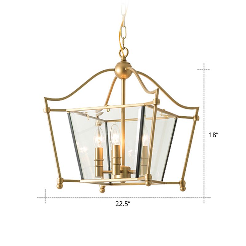 4 lichten metaal hangende kroonluchter traditionele gouden kaarsenstijl eetkamer hanglamp lampje