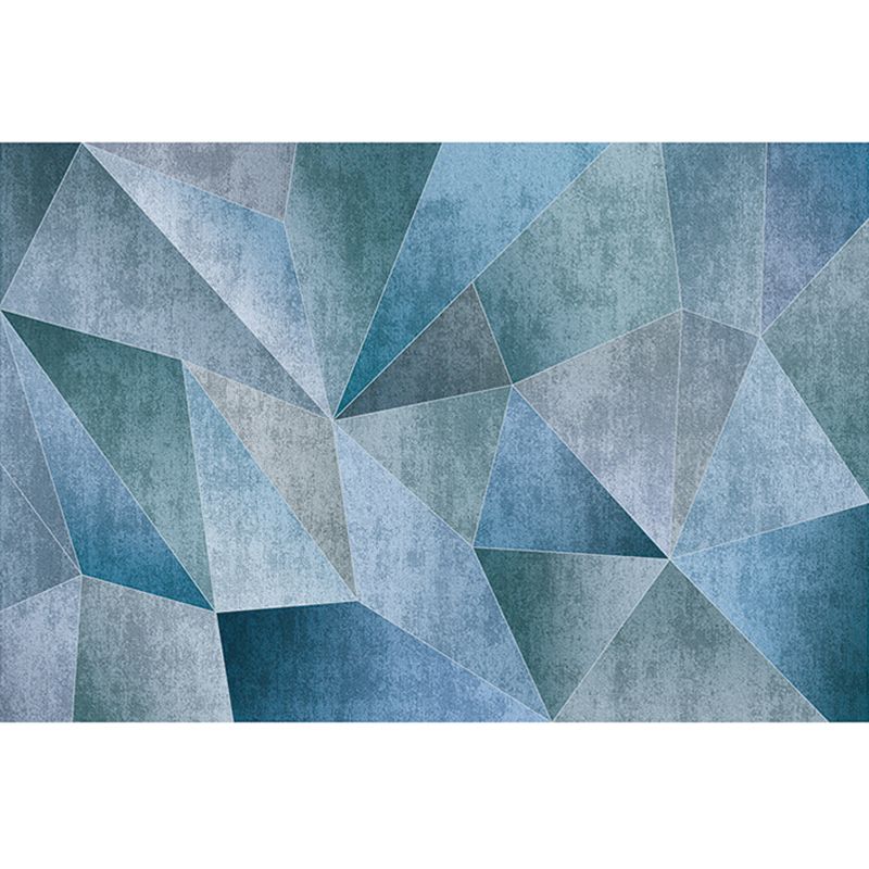 Paars abstract tapijten polyester modern tapijt niet-slip achterste tapijt voor woningdecoratie