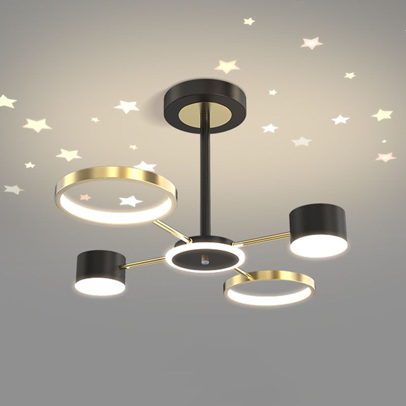 5/12 Köpfe Decke Anhänger Licht Einfachheit Kronleuchter Beleuchtung für Wohnzimmer