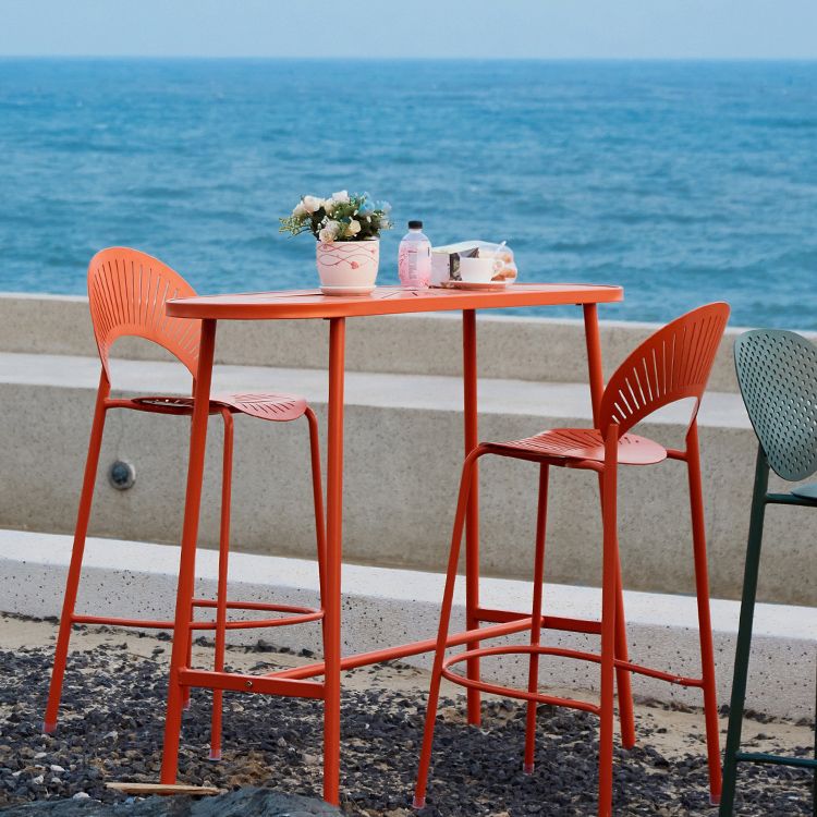 Contemporary Bar Pub Table Set 1/2/3 Pieces Bar Table and Stools