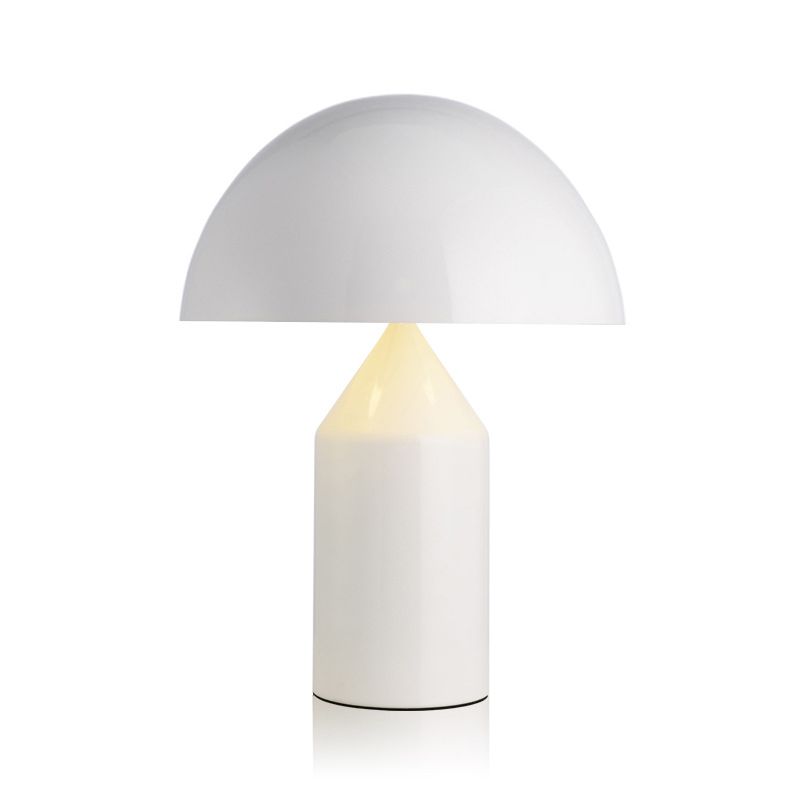 Moderner Stil Geometrischer Nachttischlampe Metall 1 Lichttischlampe