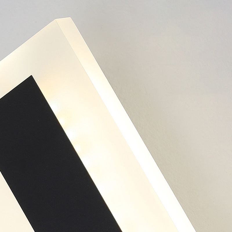 Éclairage de mur de métal linéaire