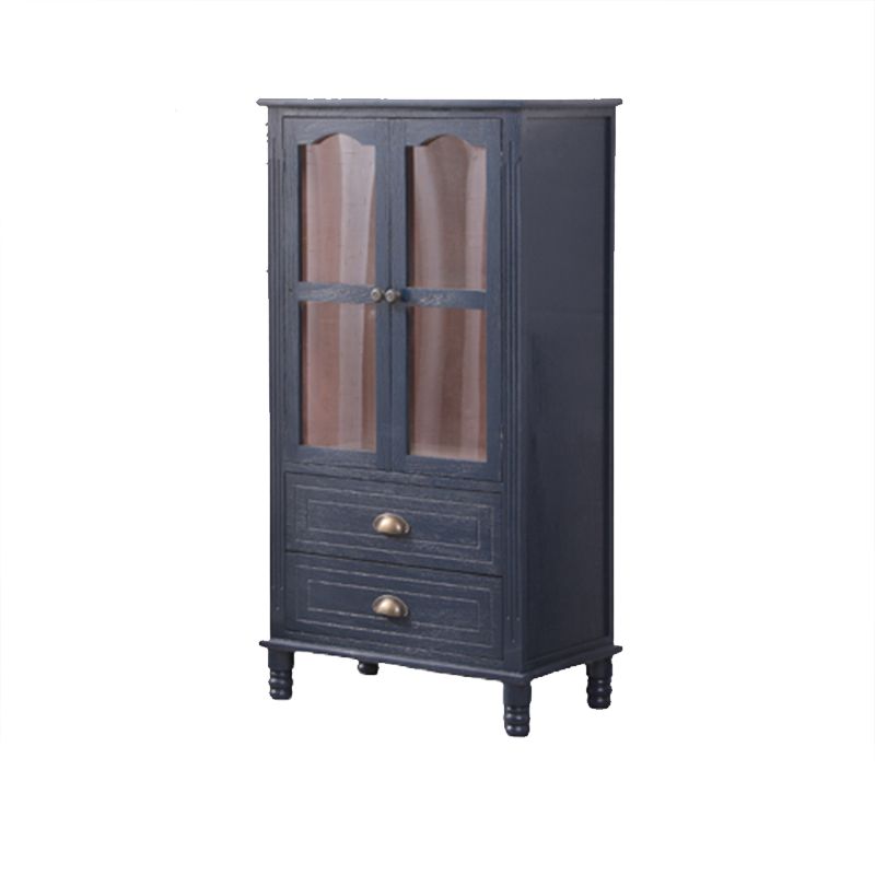 23.62" L x 13.77" W Industrial Wood Accent Cabinet with Drawer Rectangle Side Cabinet