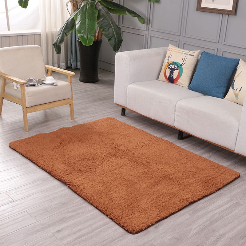 Tapis de couleur unie nordique multi-couleurs PVC tapis intérieur pour animaux de compagnie Animageux de la zone de support antidérapante pour le salon