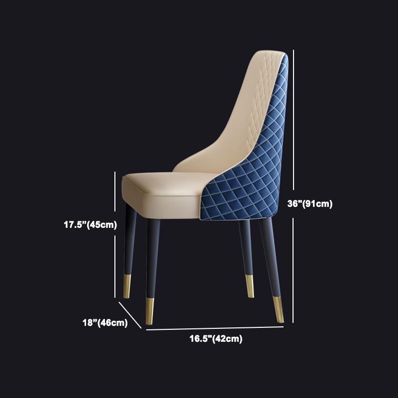 Modern Rectangle 1/4/5/6/7 Pieces Dining Table Set Black Legs Indoor Dinette Set