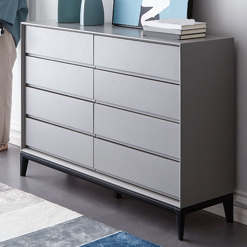 Modern Storage Chest Solid Wood Storage Chest Dresser with 8/6/4 Drawers